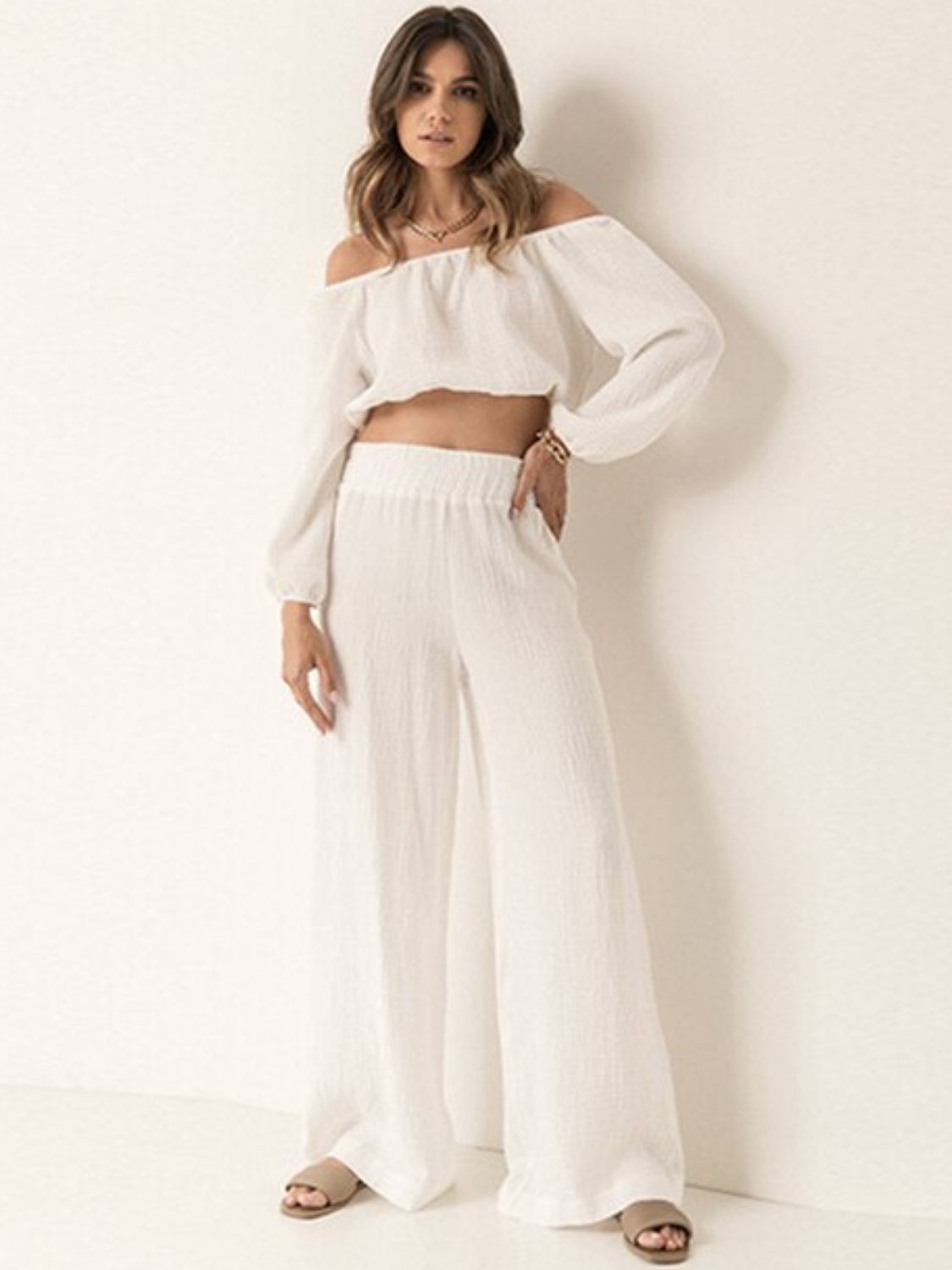 Off Shoulder 2 Pc Set