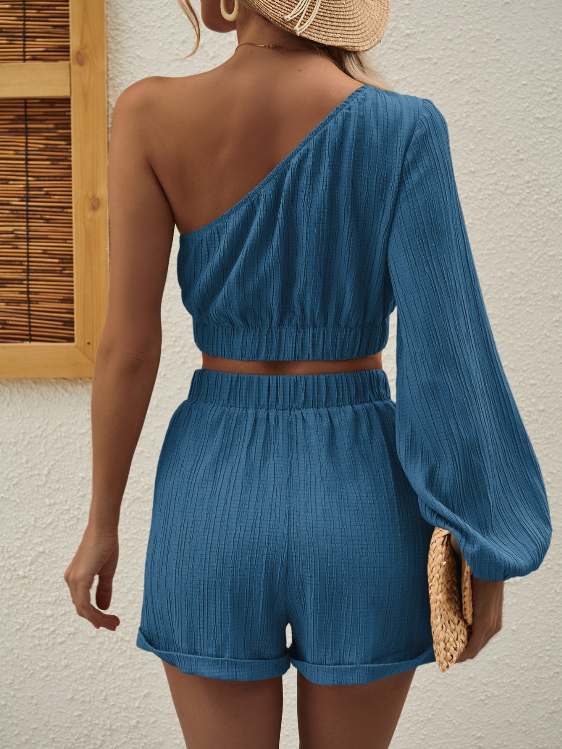 One Shoulder 2 Pc Set