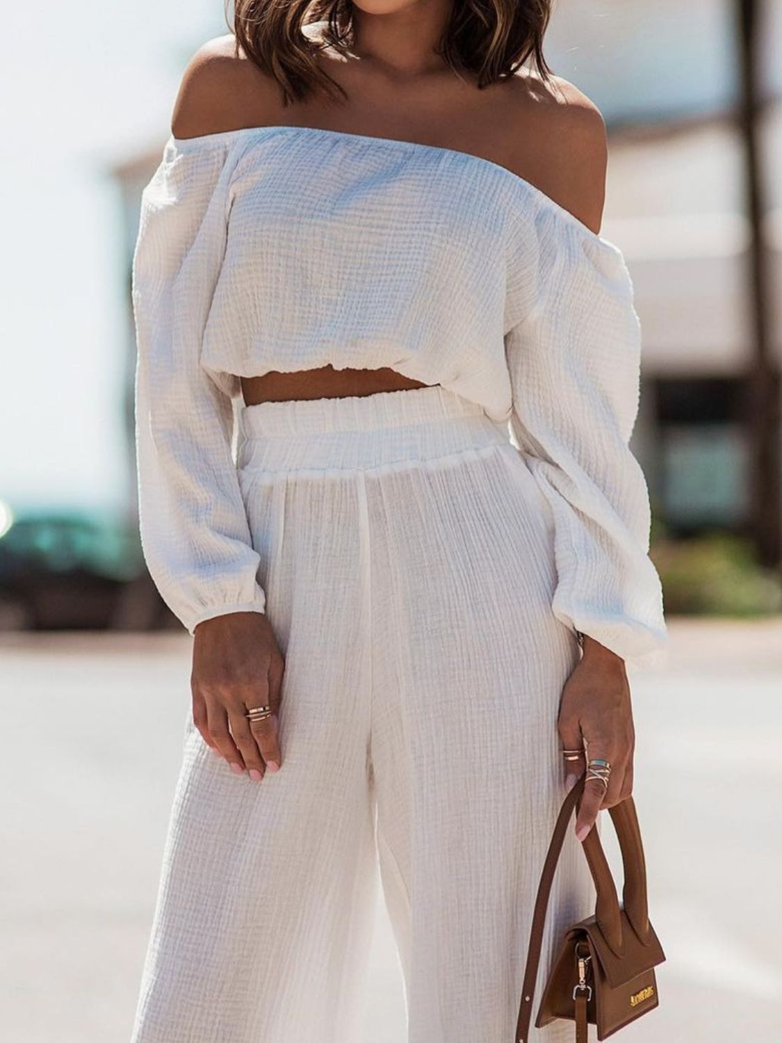 Off Shoulder 2 Pc Set