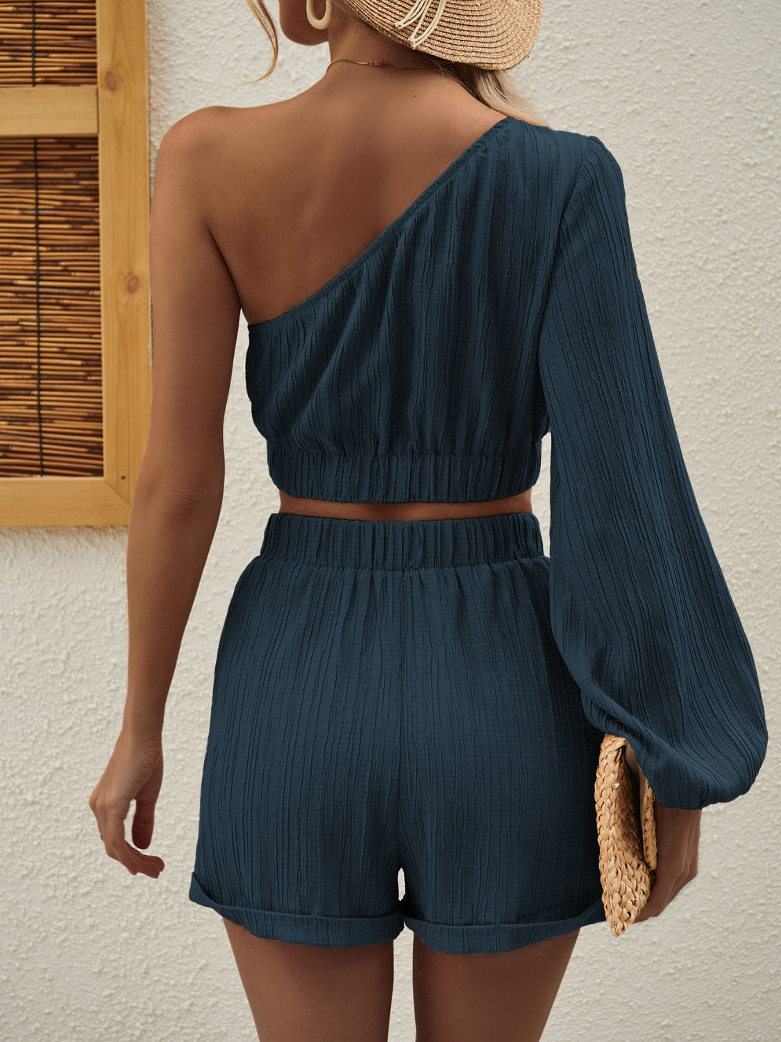 One Shoulder 2 Pc Set